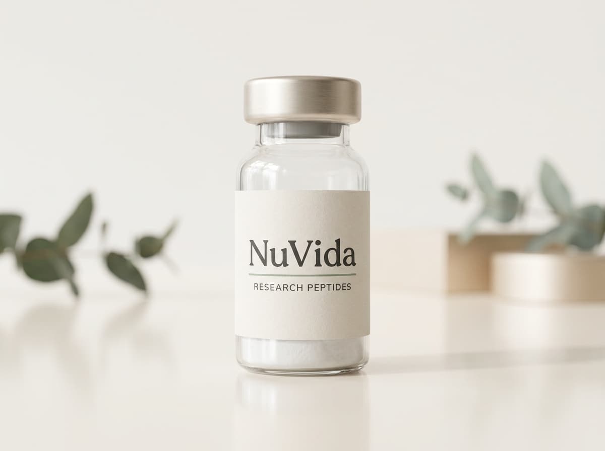 Tirzepatide — lyophilized powder in a sealed glass vial